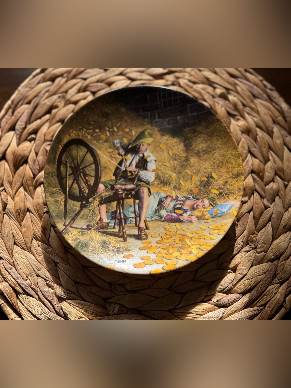 🌼Vintage Collectible German Plate - Grimm’s Fairytale🌼